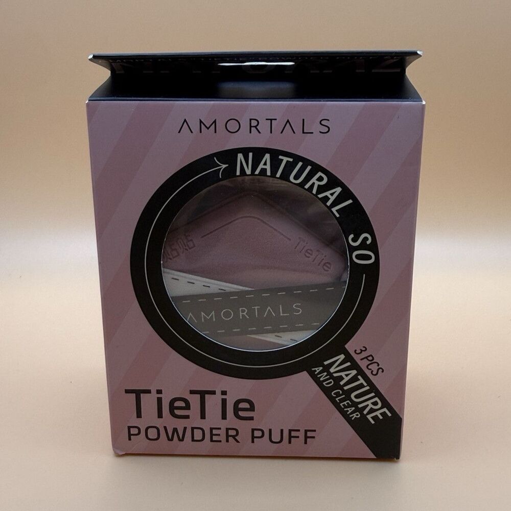 Amortals TieTie Powder Puff Set 3pcs Makeup Sponge